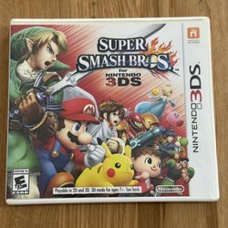 Super Smash Bros Brothers Nintendo 3DS Game