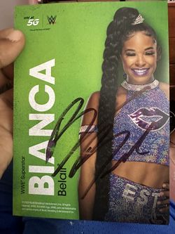 Bianca Belair Signed Autographed For Sale!