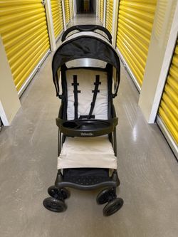 Kolcraft Cloud Plus Lightweight Single Stroller Travel Everyday Compact Fold Tray Canopy