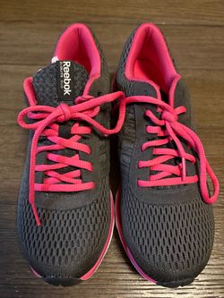 Women’s grey and Pink Reebok