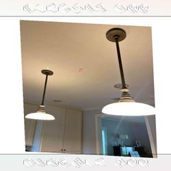 Rare Hanging Light - Unique Design Touch military against