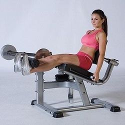 TuffStuff Leg Extension / Leg Curl – Gym Quality (Plate Loaded)