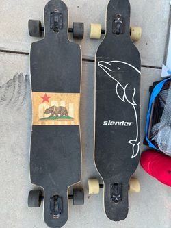 Long board skateboards