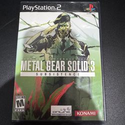Metal Gear Solid 3 Subsistence
