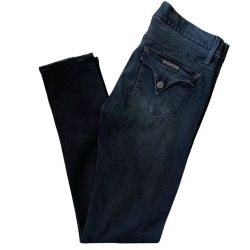 Hudson Collin Mid rise dark blue skinny jeans size 27