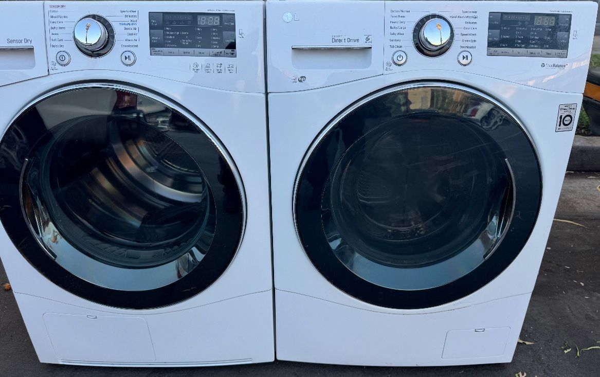 Washer And Dryer LG he