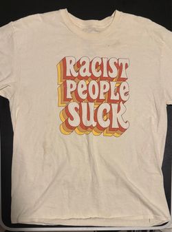 Spencer’s Racist People Suck Graphic Tee