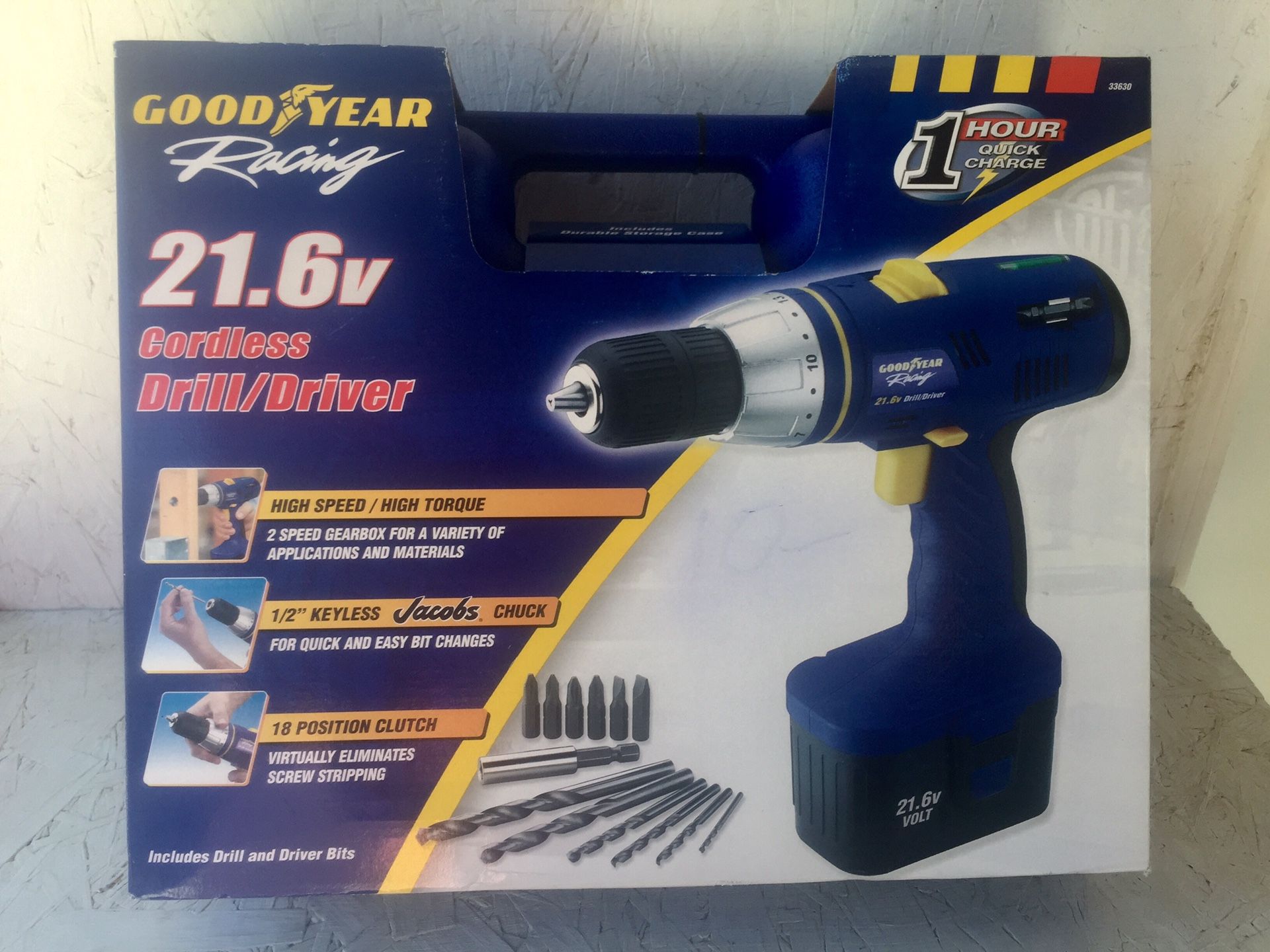 Brand New in the Box Goodyear Cordless Drill for Sale in