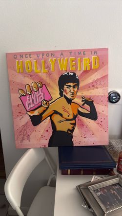 Hollyweird Bruce Lee Painting