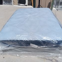 Queen Ashley mattress and box spring