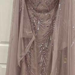 Beautiful Mauve Elegant Dress