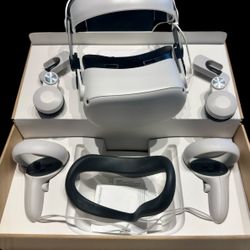 MetaQuest 2 W/ Upgraded Headset And Headphones