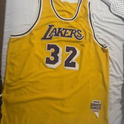 Authentic Magic Johnson Jersey 