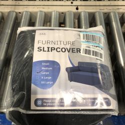 7582 Furniture Slipcover Dark blue