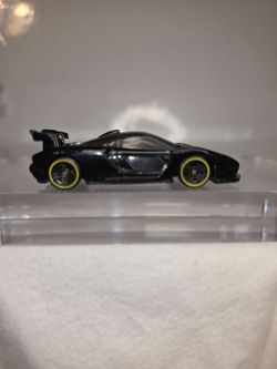 Black Die-Cast Toy Sports Car Mclaren Senna 2018 #E1