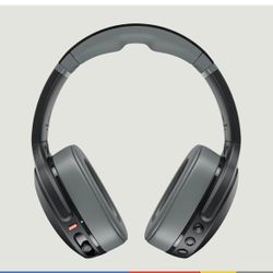 Skullcandy Crusher Evo Over-Ear Wireless Headphones with Sensory Bass with Charging Cable, 40 Hr Battery, Microphone, Works with iPhone Android and Bl