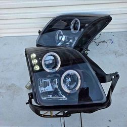 06-09 Ford Fusion LED DRL Projector Headlights Luces Focos Micas Faros Faroles Headlamps
