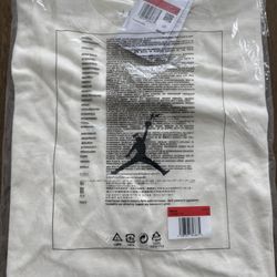 Nike Jordan x FRAGMENT x UNION Tee White Size Large IM6556-110