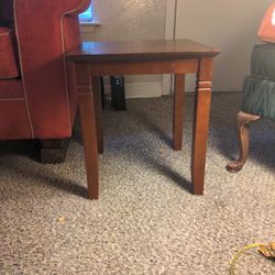 Small Wood End Table