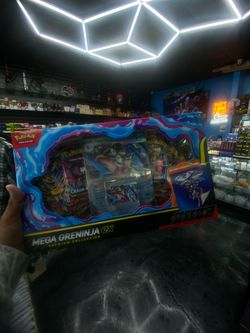 Pokémon TCG: Mega Greninja ex Premium Collection box,