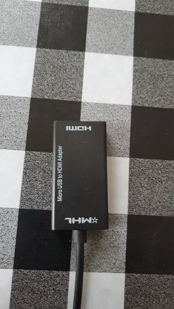 HDMI connector to Android Cable end - Used