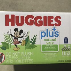 Huggies Wipes 1152 Counts 