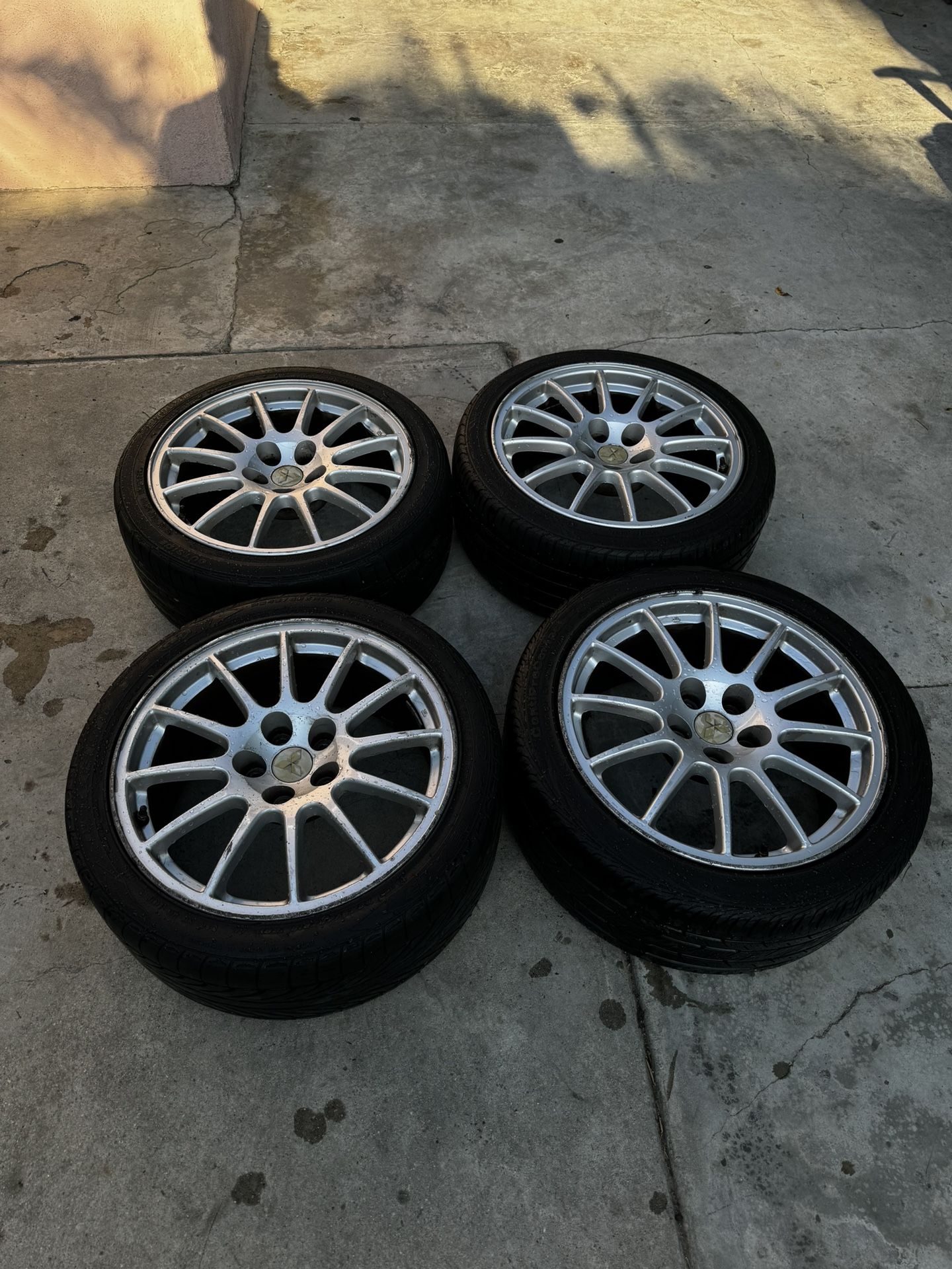 Evo X Oem Wheels
