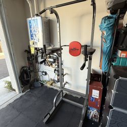 RELIFE REBUILD YOUR LIFE Power Tower Pull Up Bar Station Workout