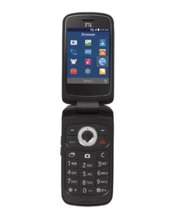 FLIP TRAP PHONE. WITH FIRST MONTH INCLUDED $49