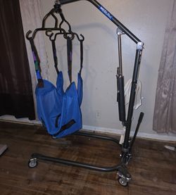 Medline Hydraulic Patient Lift with Sling