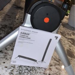 New In Box Sharper Image Air Horizontal Or Vertical Tower Fan 