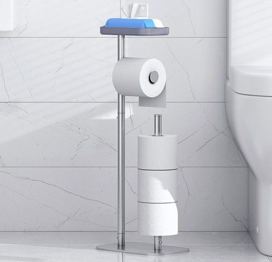 Toilet Paper And Wipes Holder