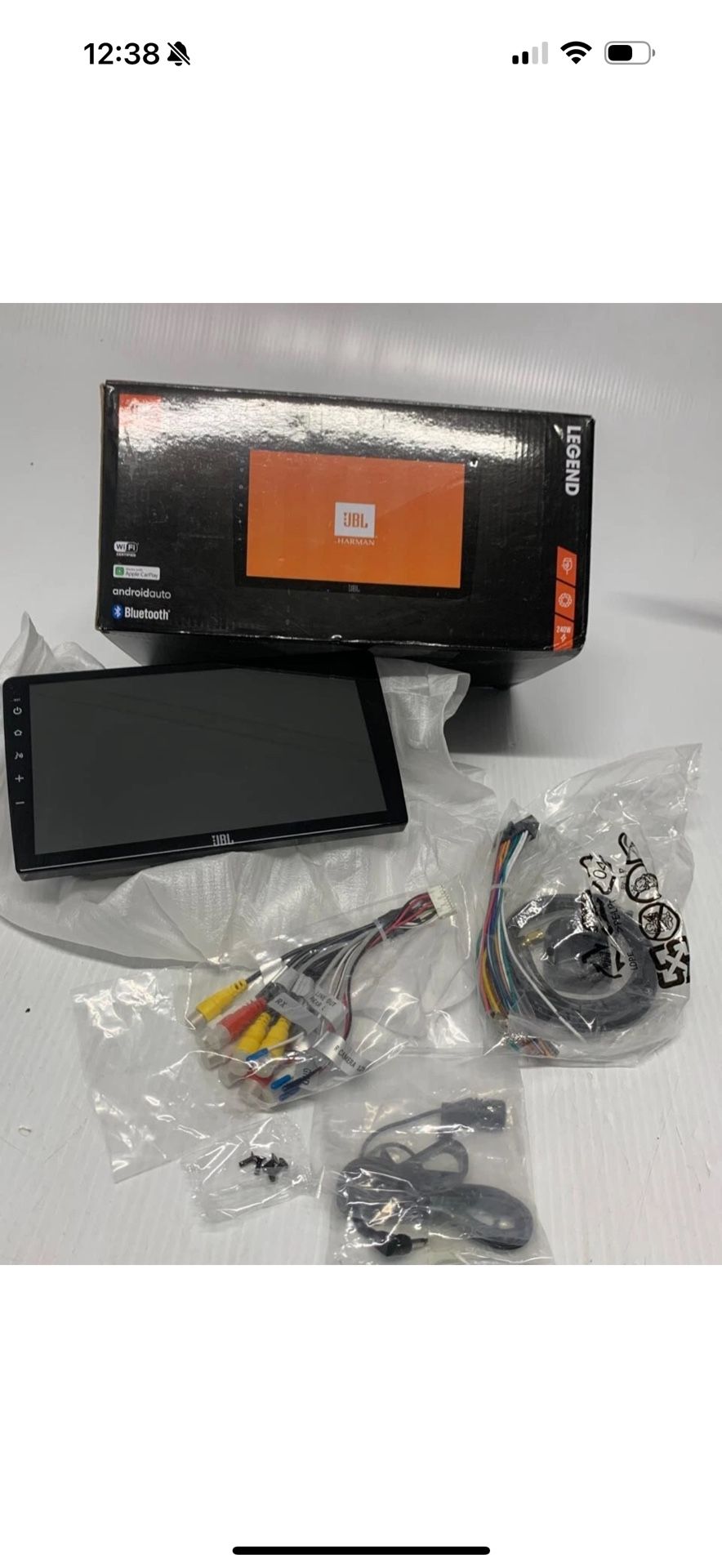 JBL Legend Android Audio Apple CarPlay Car Head Unit Receiver Stereo OPEN BOX