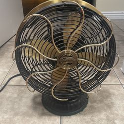 (FAN CASA BLANCA )Ventilador Color Negro Y Oro “ Fan Black And Gold”
