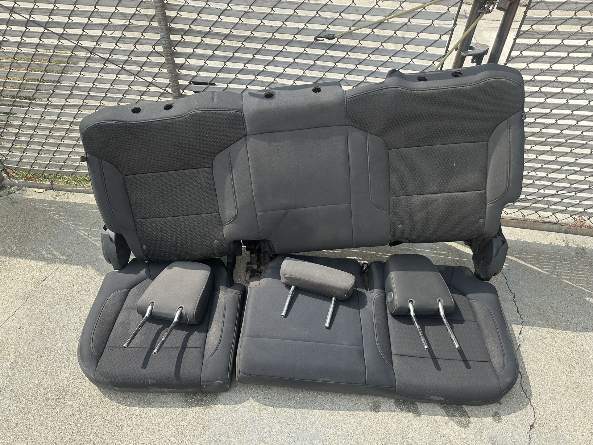 2019-2022 Silverado Rear Seats