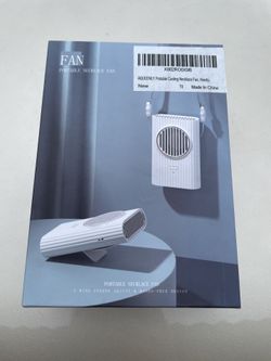 Portable Cooling Necklace Fan