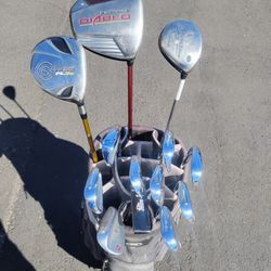 Golf Clubs! Men's Complete Set! Mizuno & Callaway!