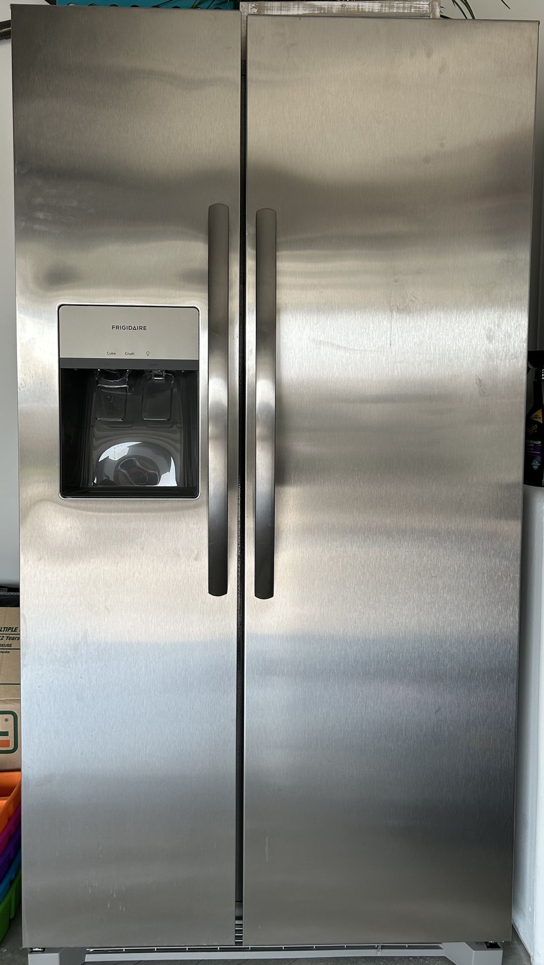 New Frigidaire Side By Side Refrigerator