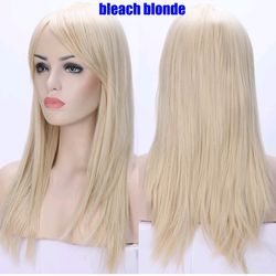 New Long Bleach Blonde Wing