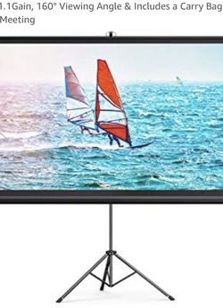 TaoTronics 100” 16:9 Portable Projector Screen