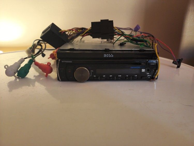 Boss radio Touch screen