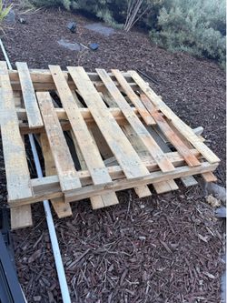 FOUR FREE PALLETS