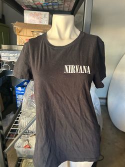 Nirvana tshirt bay island size xs as is condition