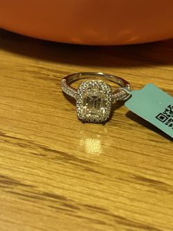 5.19 Ctw Genuine Moissanite Size 8