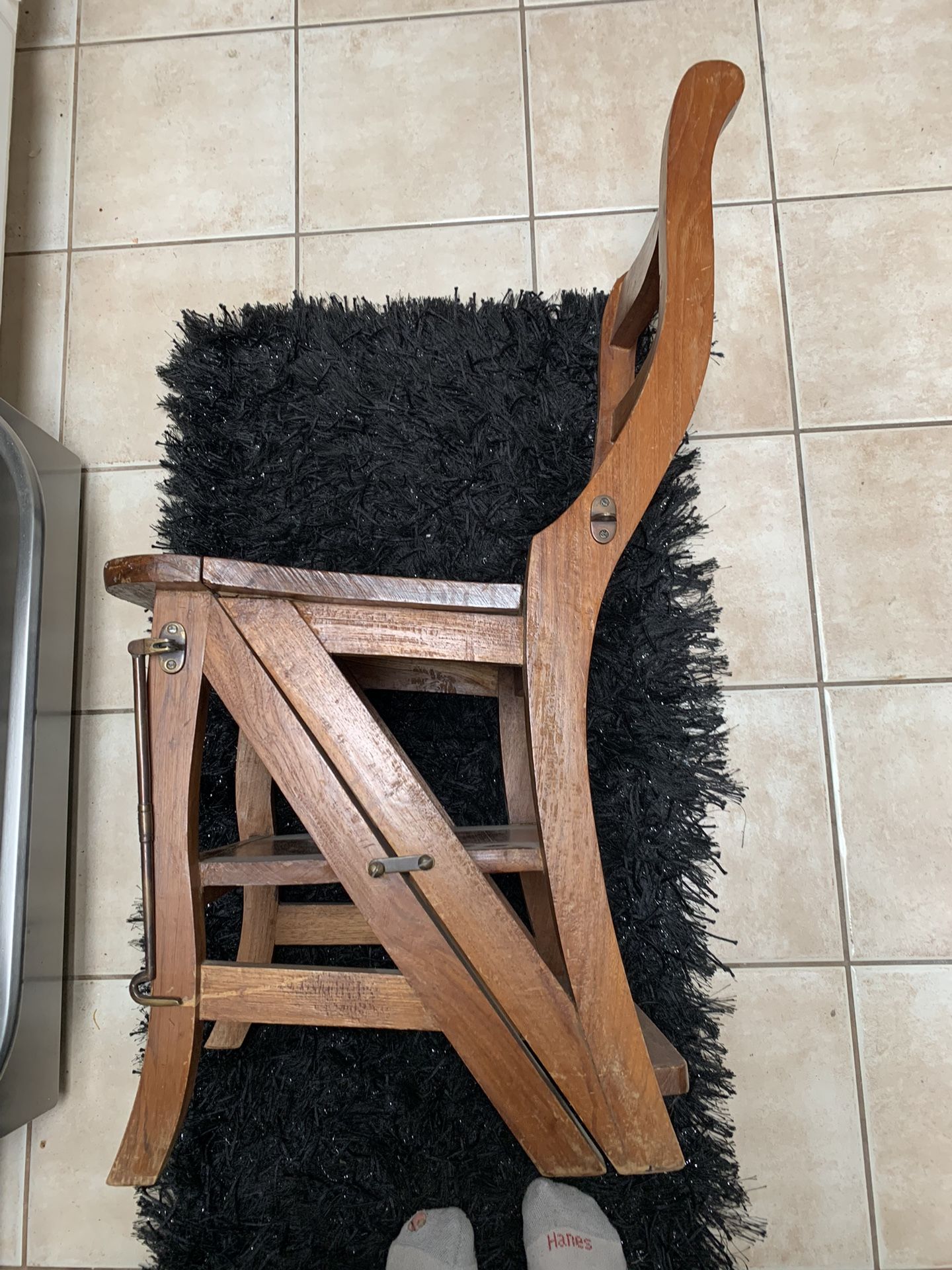 Antique Benjamin Franklin Library Chair