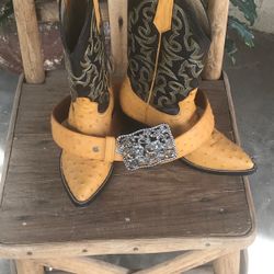 Original ostrich boots 