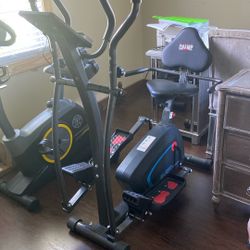 Body Champ Elliptical Bike Gym Machine