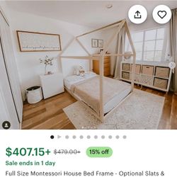 House Bed Full Size 