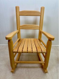 Toddler Wooden Rocking Chair from 2002 - Pristine