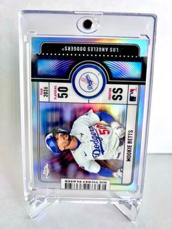 2026 Topps Chrome Mookie Betts Big Ticket Player Refractor #BTP-8 Dodgers